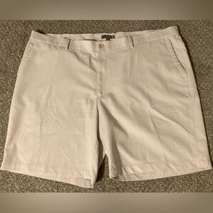 Peter Millar Crown Sport Performance Shorts – Tan / Khaki, Men’s Size 44